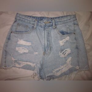 Light wash jeans